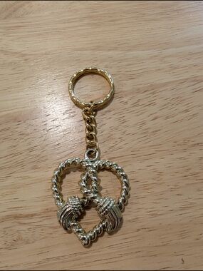 Vintage-style Gold Tone Keychain Bag Charm YOUR CHOICE NEW